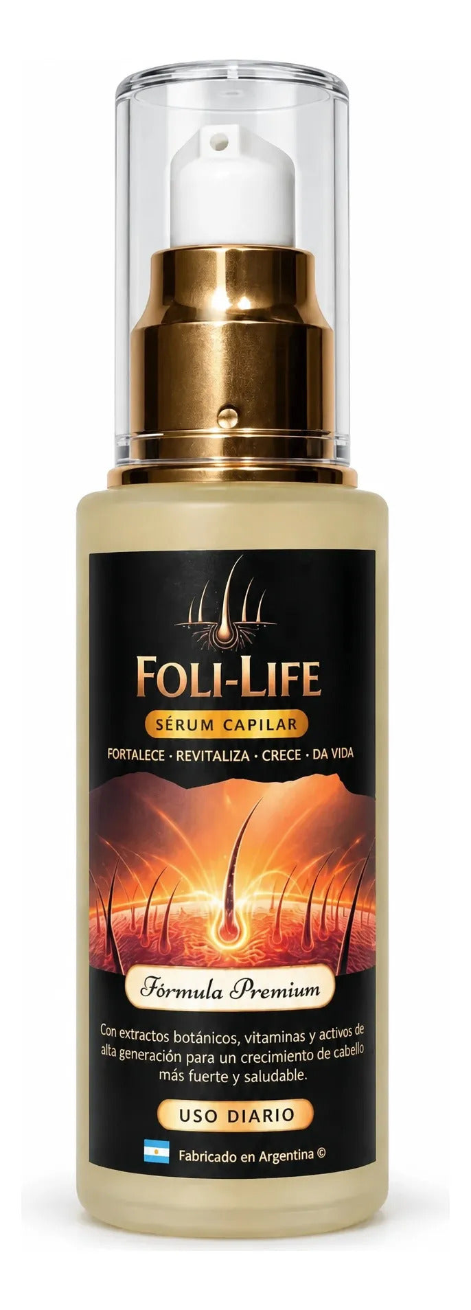 Sérum Capilar Foli-Life Potenciador De Crecimiento 60 Ml